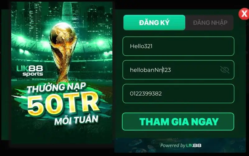 Lưu ý quan trọng cần nắm khi lập tài khoản Uk88bet.club